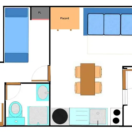 Apartment 3/4 Pers Proche Pistes A - Fr-1-508b-43 *